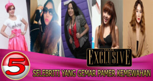 5 Selebriti Yang Gemar Pamer Kemewahan