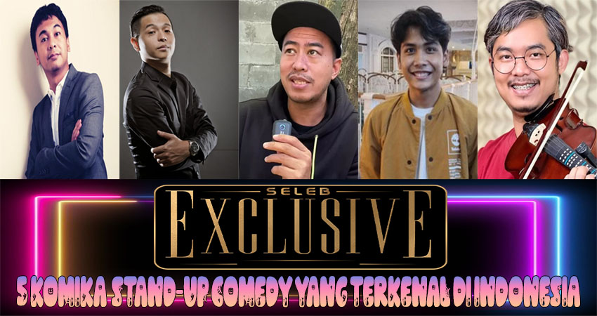 5 Komika Stand-up Comedy yang Terkenal di Indonesia