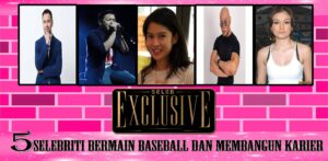 5 Selebriti Bermain Baseball