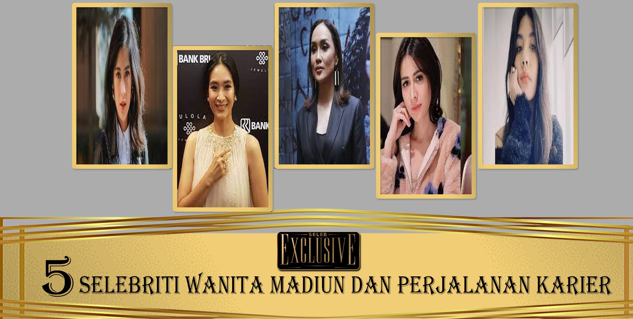 5 Selebriti Wanita Madiun