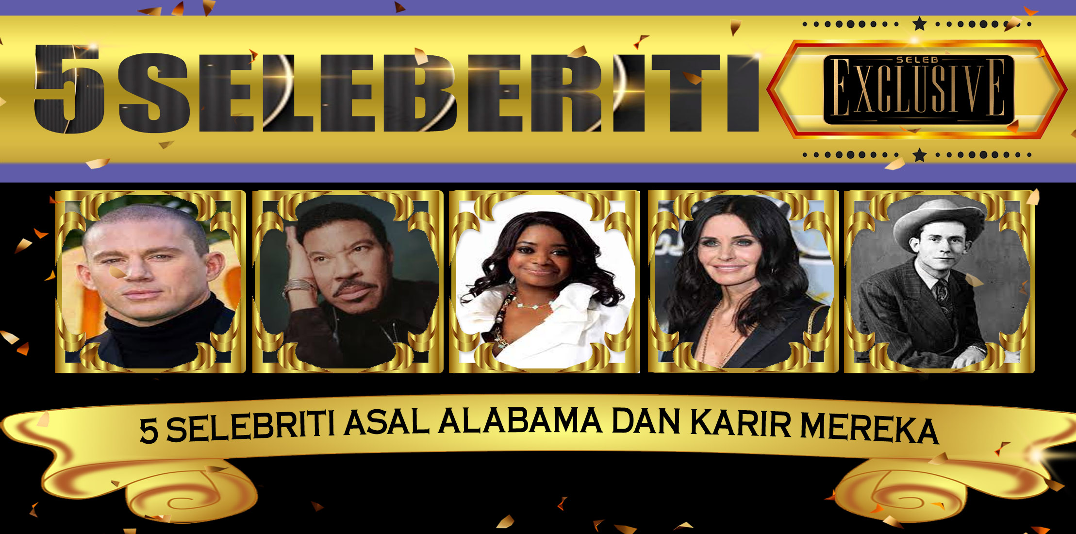 5 Selebriti Asal Alabama