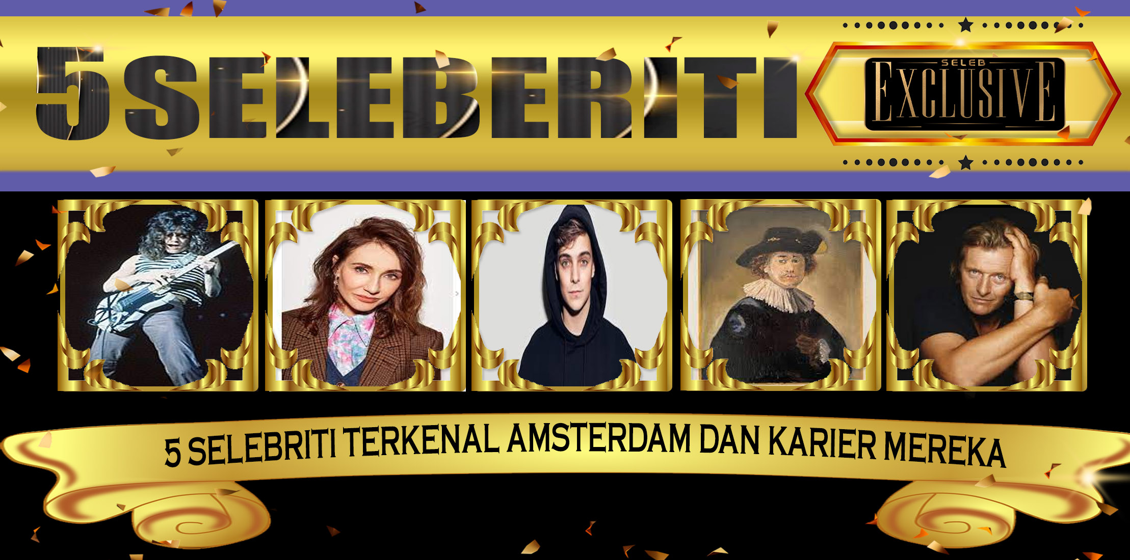 5 Selebriti Terkenal Amsterdam