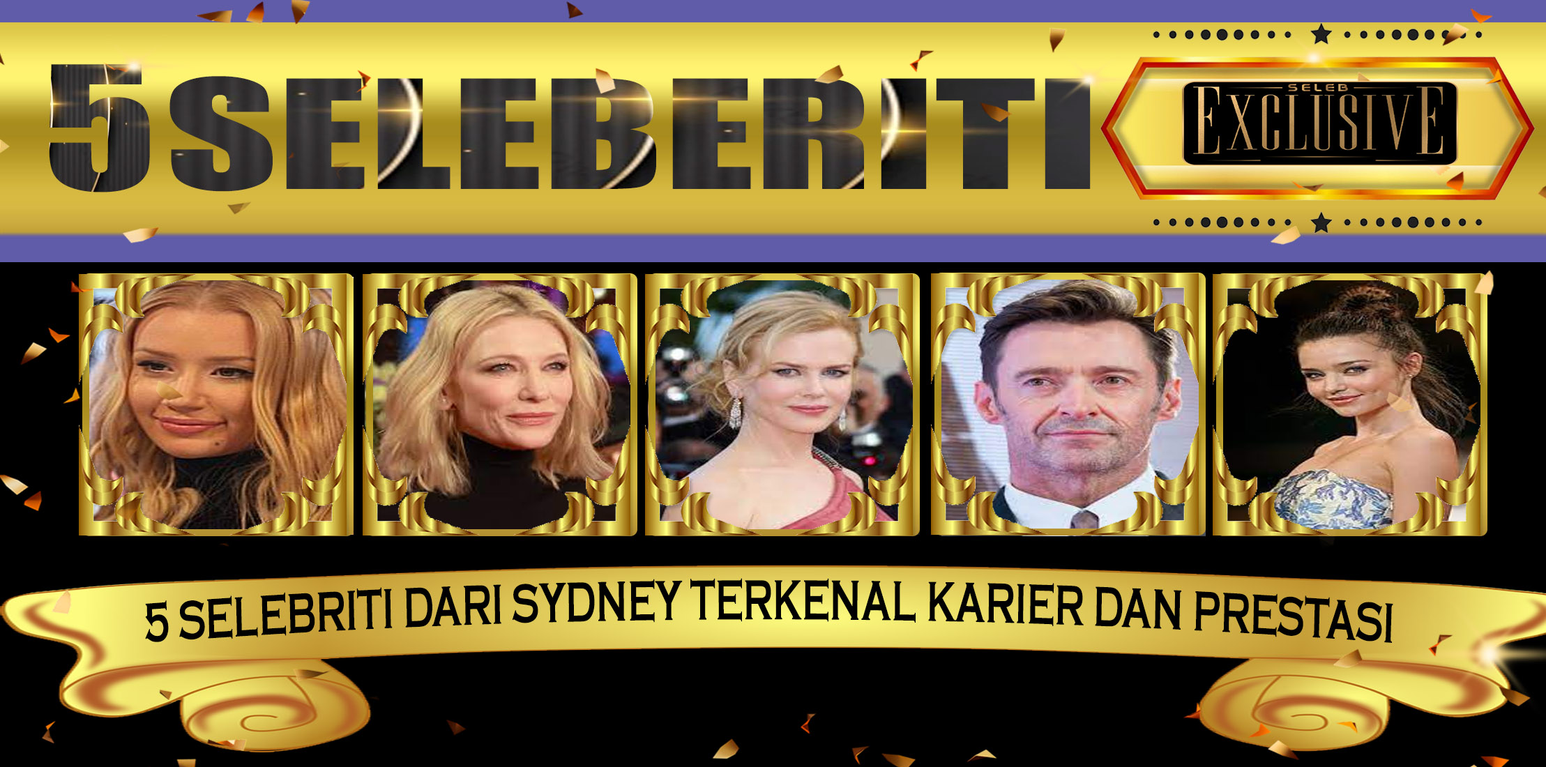 5 Selebriti dari Sydney