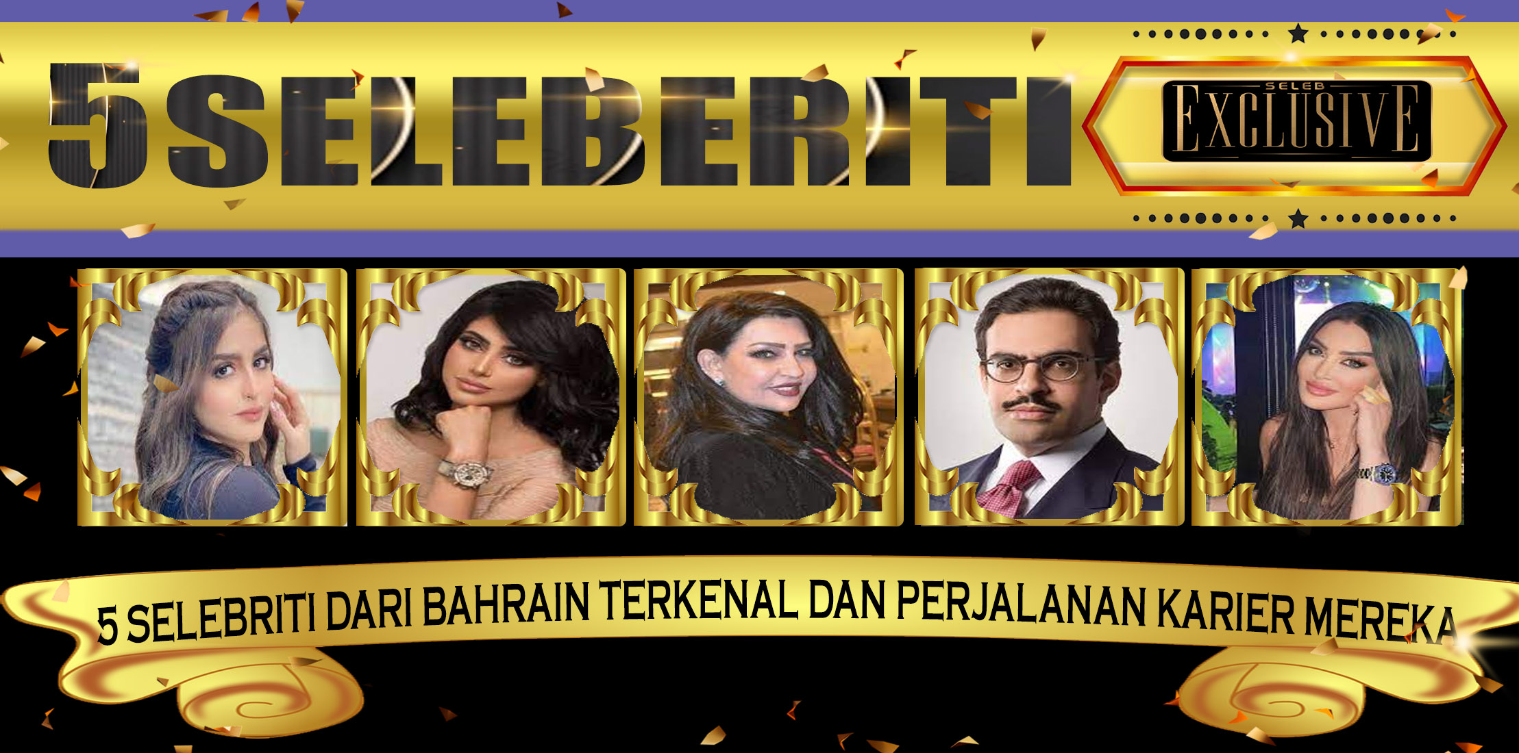 5 Selebriti dari Bahrain