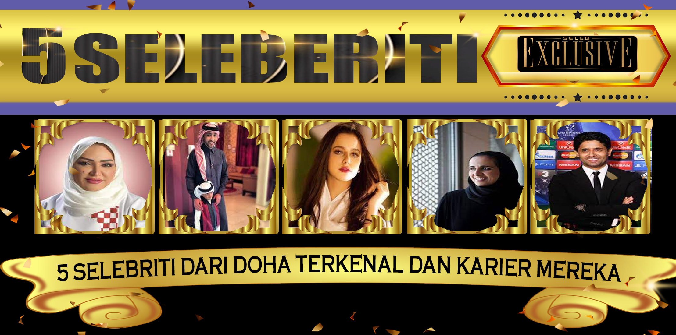 5 Selebriti dari Doha
