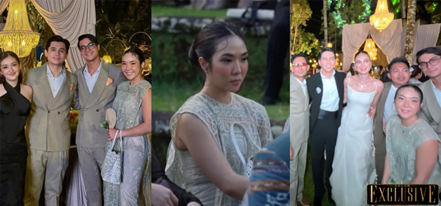 Gisella Anastasia menghadiri Pernikahan Luna Maya